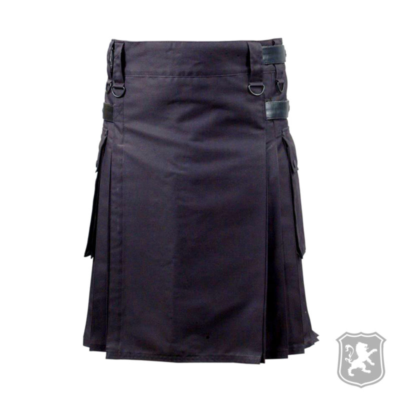 black utility kilt, utility kilt, utility kilts, kilts, kilt, kiltzone, buy kilt online, kilt for sale,